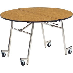 Virco MT48R - Mobile Cafeteria Table - T-mold Edge - 48" Dia (Virco MT48R)