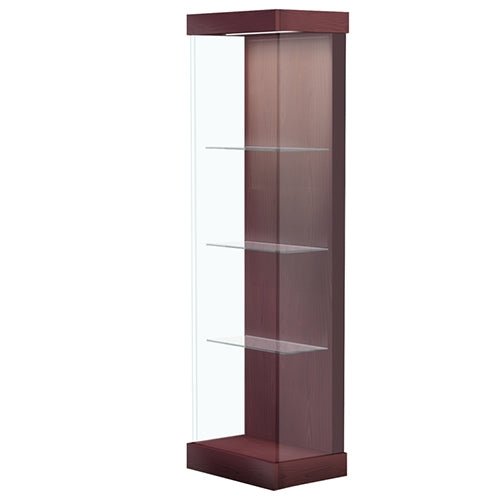 Waddell Vantage 24"W Modern Floor Case Wood Laminate - Left Sliding Door(Waddell WAD-VANT24L) - SchoolOutlet