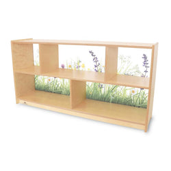 Whitney Brothers Nature View Acrylic Back Cabinet 24H (Whitney Brothers WHT-WB0247)
