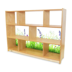 Whitney Brothers Nature View Acrylic Back Cabinet 36H(Whitney Brothers WHT-WB0249)