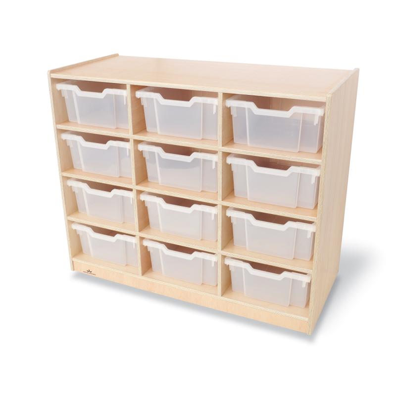 Whitney Brothers 12 Tray Storage Cabinet(Whitney Brothers WHT-WB0912T) - SchoolOutlet