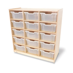 Whitney Brothers 15 Tray Storage Cabinet (Whitney Brothers WHT-WB0915T)
