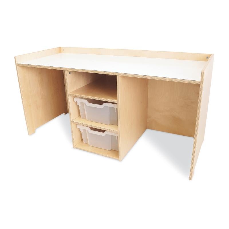 Whitney Brothers Stem Activity Desk With Trays (Whitney Brothers WHT-WB1678) - SchoolOutlet