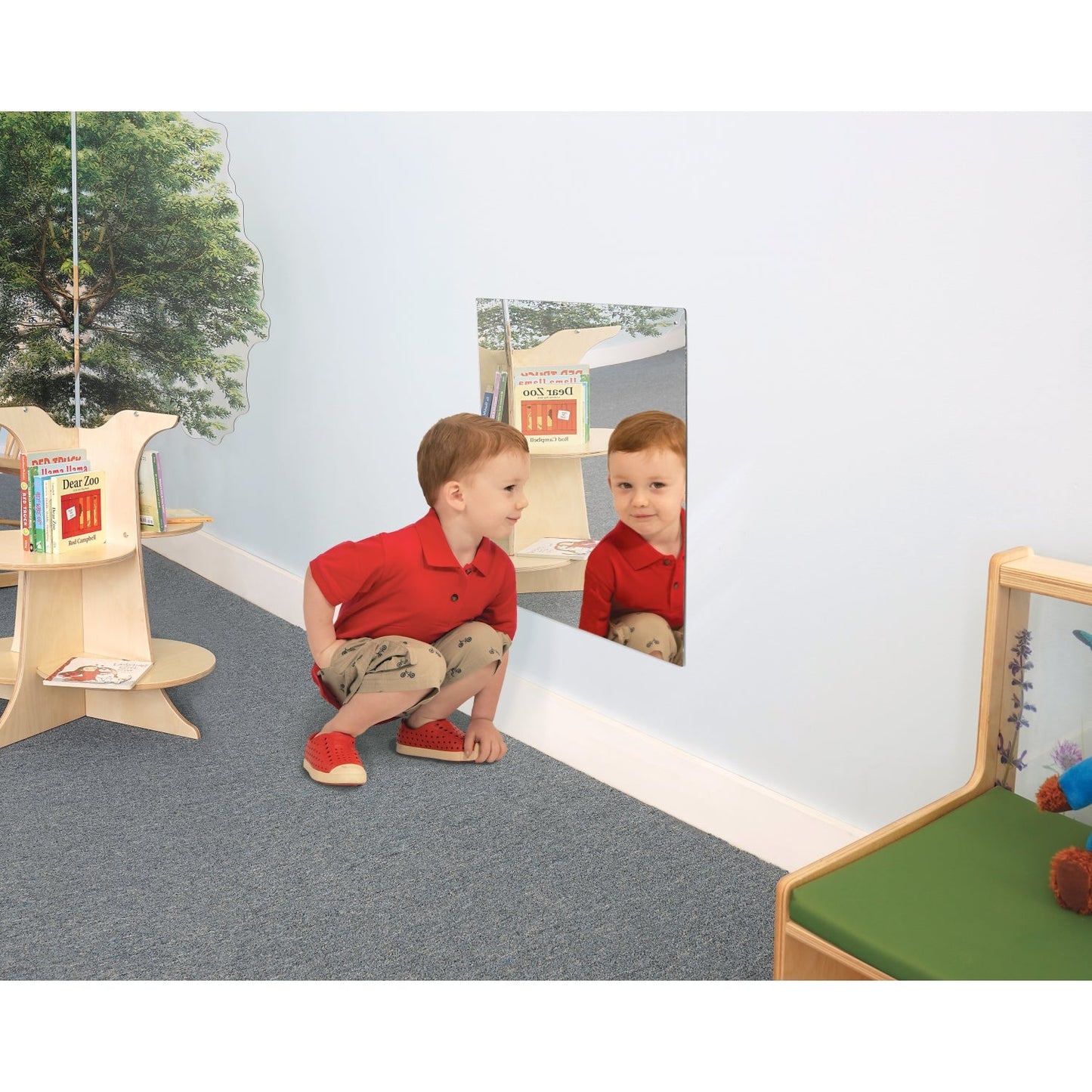 Whitney Brothers Square Mirror(Whitney Brothers WHT-WB6625) - SchoolOutlet