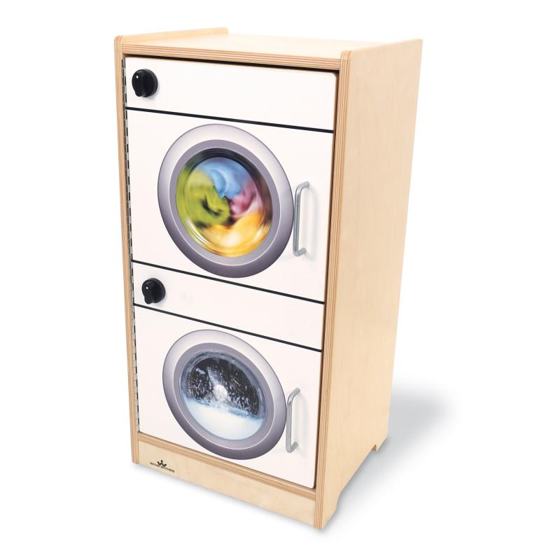 Whitney Brothers Let's Play Toddler Washer/Dryer - White - SchoolOutlet