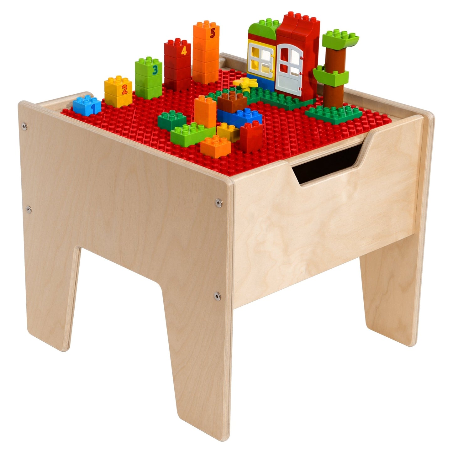 Wood Designs Contender 2-N-1 Activity Table with DUPLO® Compatible Top - (C991300-P) - SchoolOutlet