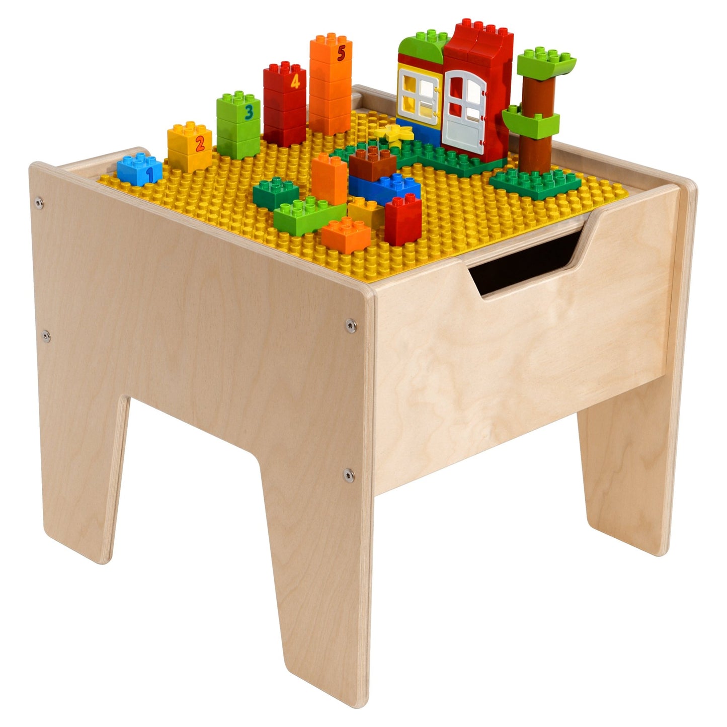 Wood Designs Contender 2-N-1 Activity Table with DUPLO® Compatible Top - (C991300-P) - SchoolOutlet