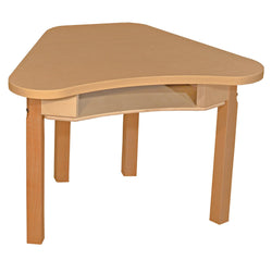 Wood Designs Synergy 24" x 30" High Pressure Laminate Deep Desk with Hardwood Legs- 14" - (HPL2430DSKC14)