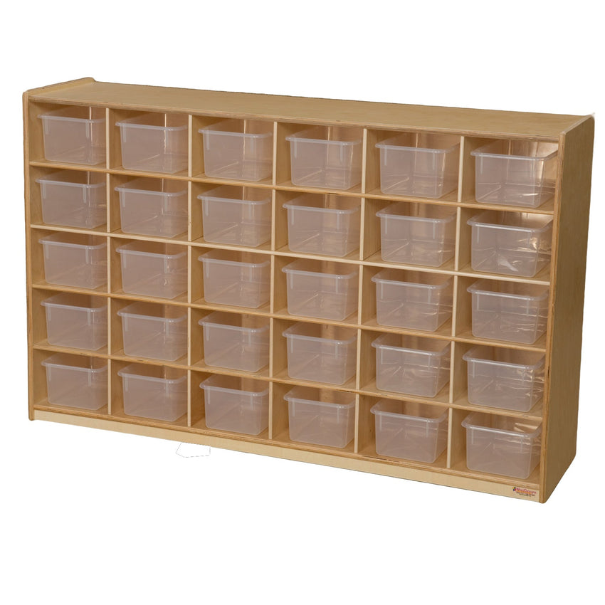 Wood Designs 30 Tray Storage - 38"H x 58"W - SchoolOutlet