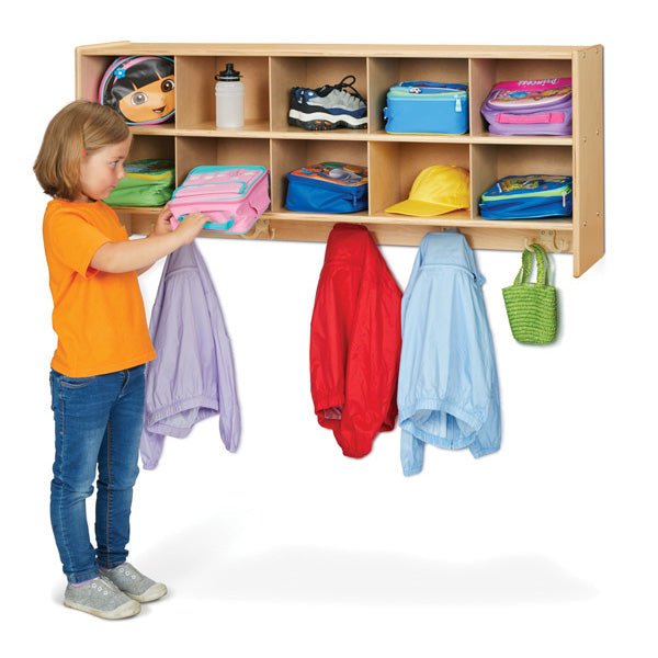 Young Time 10-Section Wall Locker - Ready-to-Assemble (Young Time YOU-7104YT) - SchoolOutlet
