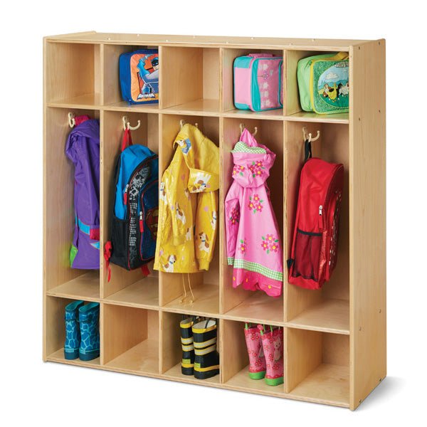 Young Time 5-Section Stand Alone Locker - Ready-to-Assemble (Young Time YOU-7106YT) - SchoolOutlet