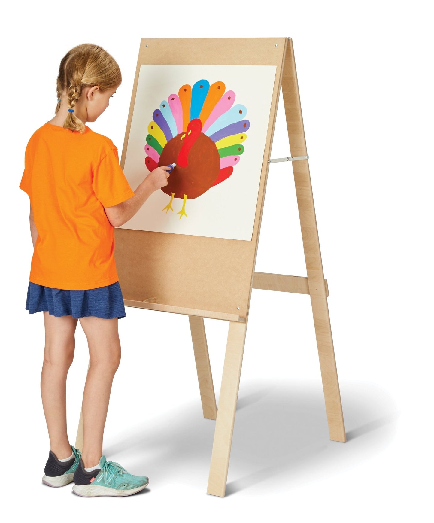 Young Time Single Sided Easel - Minimal Assembly (Young Time YOU-7125YT) - SchoolOutlet