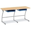 Virco Zuma Cantilevered Two Person Desks