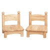 Jonti-CraftSet of Two Wooden Chairs