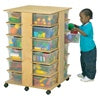 Jonti-Craft Mobile Cubby Storage Tower