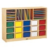 Jonti-Craft Baltic Birch Sectional Mobile Cubby Unit