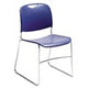 National Public Seating Stack Chairs Plastic Seat & Back