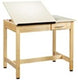 Diversified WoodcraftsDrafting Table with Adjustable Top & Drawer