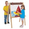 Jonti-Craft Markerboard & Chalk Board Easels