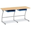 VircoZuma Cantilevered Two Person Desks