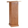 MoorecoFull-Pedestal Oak Lectern