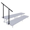 National Public Seating  Side Riser Guardrail