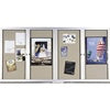 MoorecoDeluxe Bulletin Board Cabinets