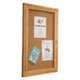 MoorecoWood Trim Bulletin Board Cabinet