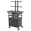 MoorecoHeight Adjustable Flat Panel TV Cart