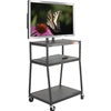 MoorecoWide Body Flat Panel TV Cart