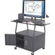 MoorecoWide Body Flat Panel TV Cart with Cabinet