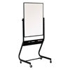 Double-Sided Markerboard w/ Black Tubular Steel Frame