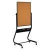 Markerboard/ Corkboard w/ Black Tubular Steel Frame