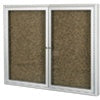 MoorecoEnclosed Indoor Bulletin Board - 2 Door