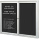 MoorecoEnclosed Indoor Directory - 1 Door