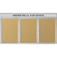 MoorecoEnclosed Outdoor Directory - 3 Door