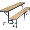 National Public Seating Convertible Bench Tables