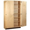 ShainTall Wood Storage Cabinet
