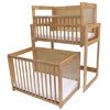 L.A. Baby Stackable Cribs