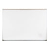 Porcelain Steel Magnetic Dry Erase Board Aluminum Trim & Map Rail