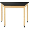 Diversified WoodcraftsTrapezoid Science Tables w/ Casters