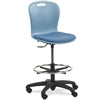 VircoSage Drafting Lab Stool w/ Padded Seat