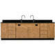 Diversified WoodcraftsWall School Science Lab Service Benches