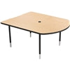 MoorecoMediaSpace - D-Shape Table
