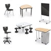 Desk and chair package