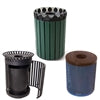 Trash Cans and Recycling Bins