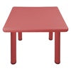 ECR4Kids Square Plastic Activity Table