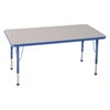 ECR4Kids Rectangular Resin Preschool Activity Table