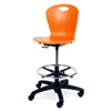 Orange Lab Chair on a white background