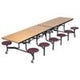 AmTabMobile Stool Cafeteria Table